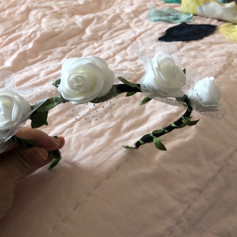 Kids flowers headband